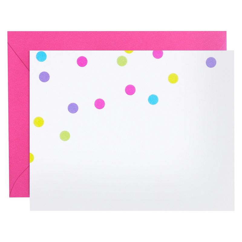 8ct Confetti Notecards