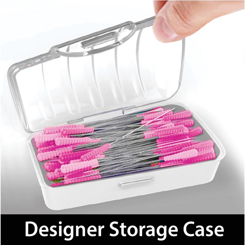 Taylor Seville Magic Pins - Extra Long Regular-Pink 50/Pkg