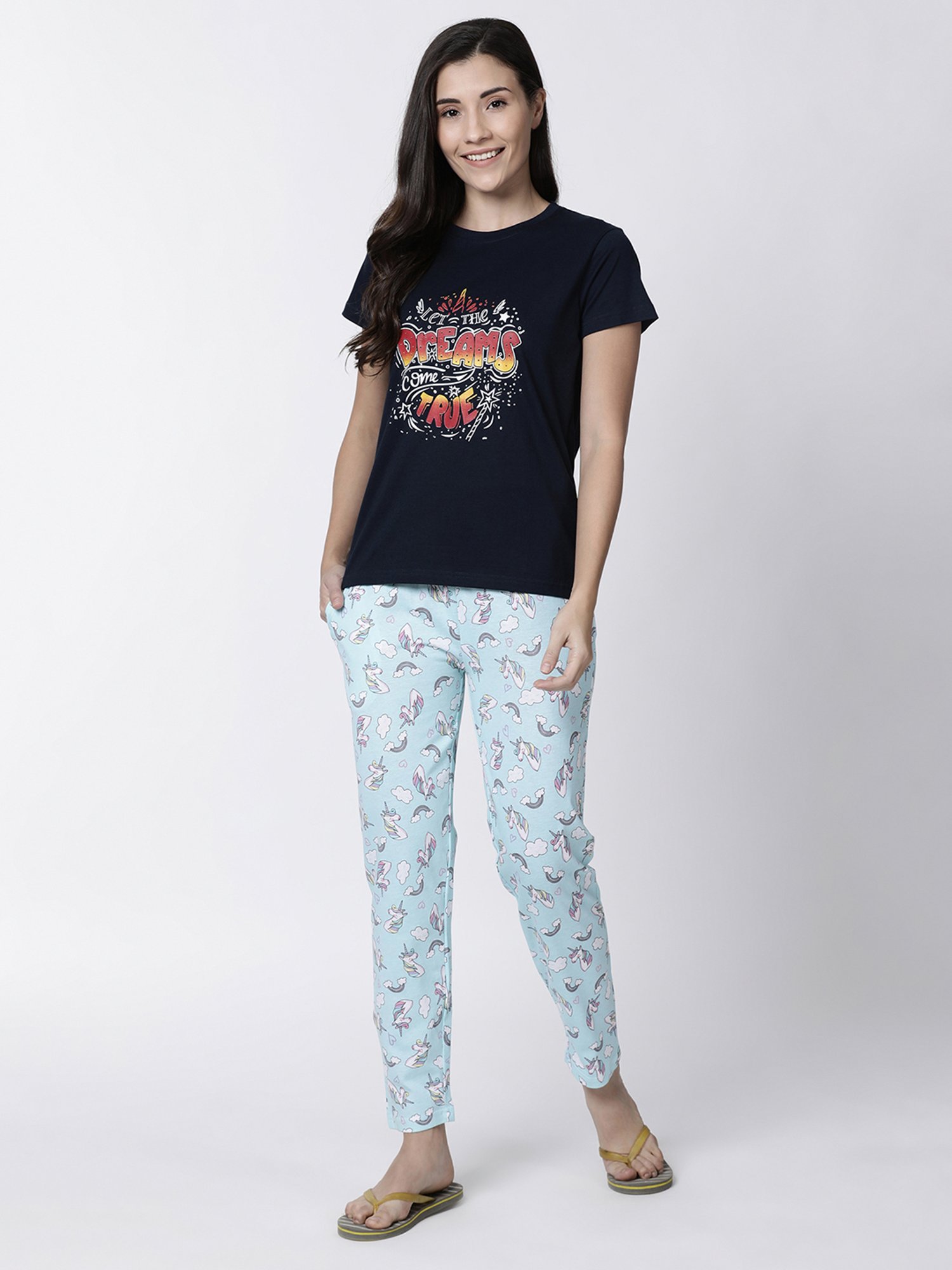 Secret Wish Lavender Hoodie With Lounge Pants