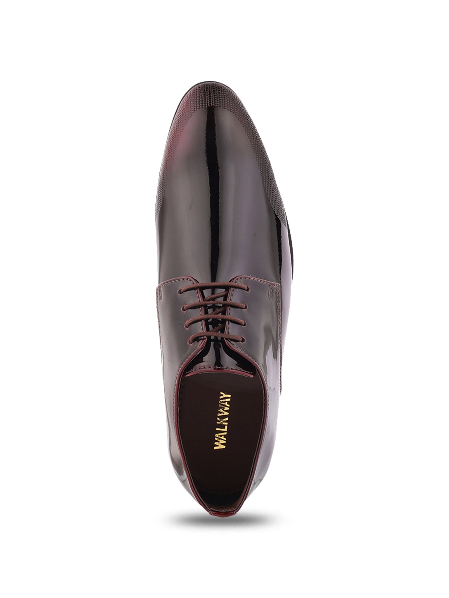 Walkway Men's Wine Derby Shoes