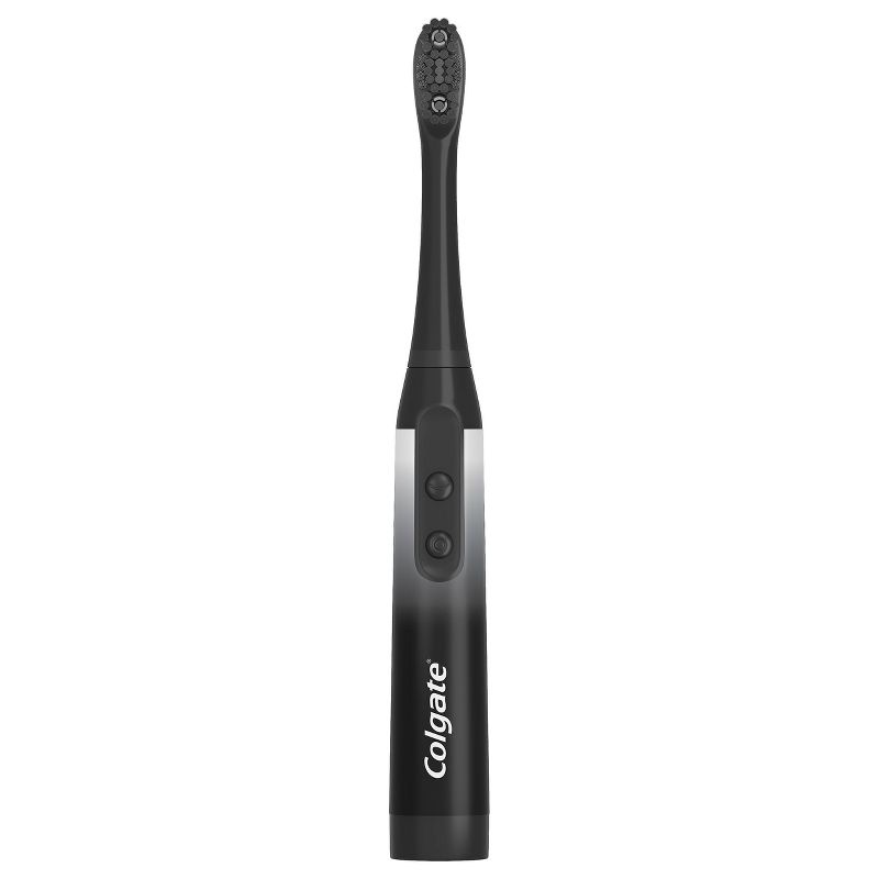 Colgate 360 Charcoal Infused Bristles Sonic Powered Battery Toothbrush - Soft - 1ct