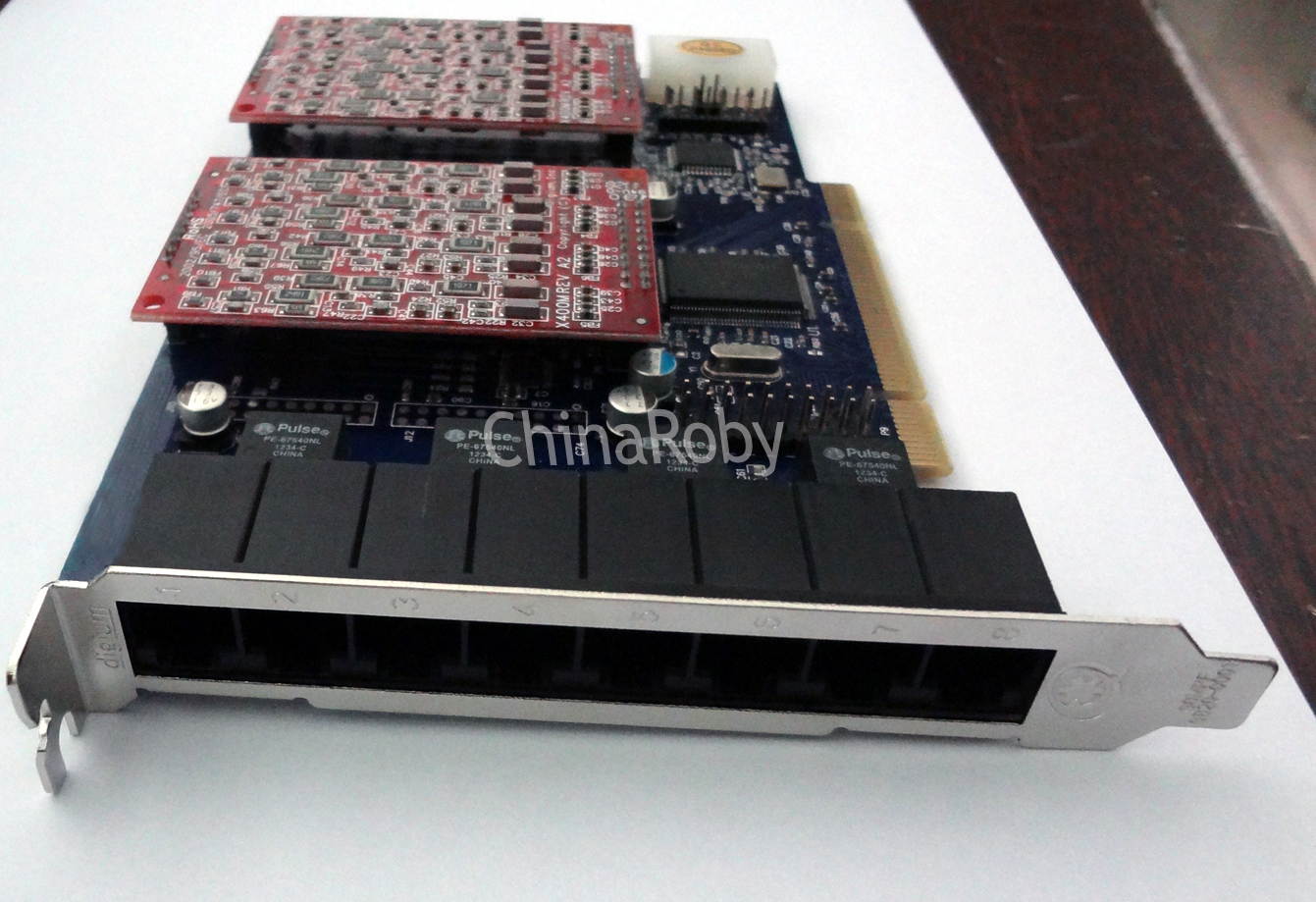 Asterisk Card PCI TDM800P with 8 FXO Ports,FXO card analog FXO board tdm800 tdm400p tdm410p compatible digium wildcard For IP Telephone Appliance VoIP PBX System