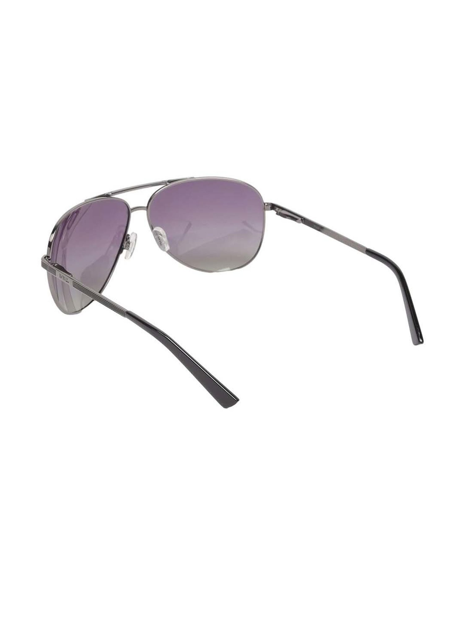 INVU Grey Aviator UV Protection Sunglasses for Men