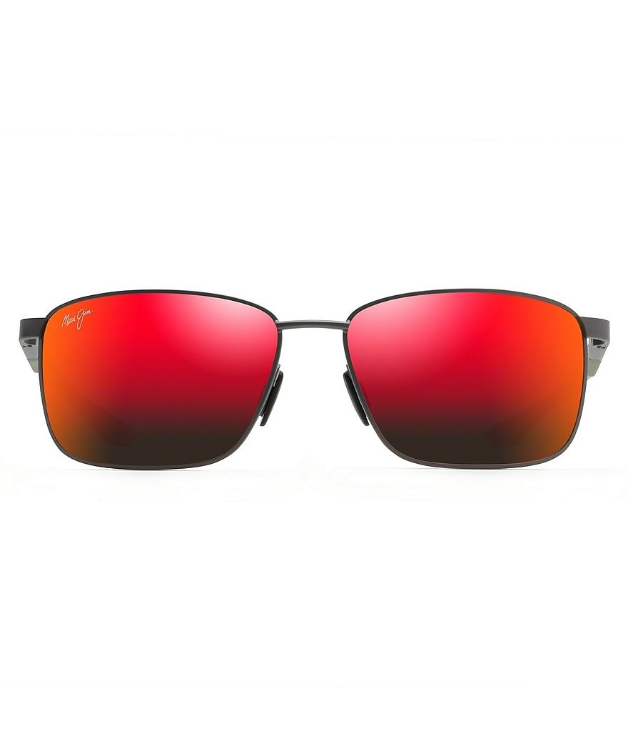 Maui Jim Men's Ka'ala PolarizedPlus2&reg; Square 58mm Sunglasses