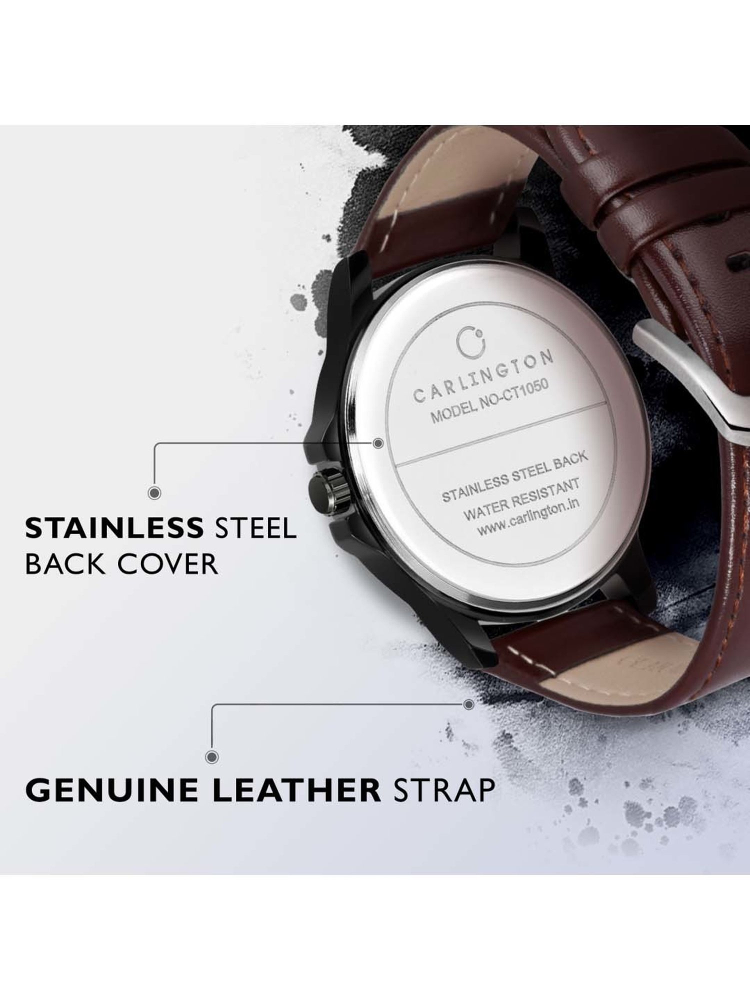 CARLINGTON CT 1050 Analog Watch for Men