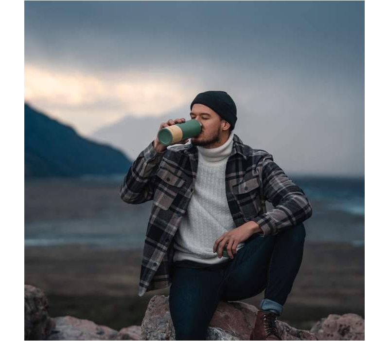 20oz Stainless Steel Vacuum Water Bottle Love is Love - Pride