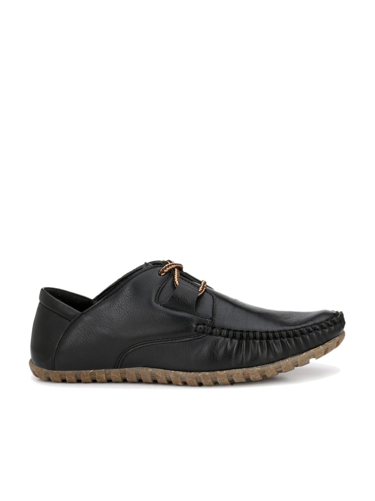 El Paso Black Casual Shoes