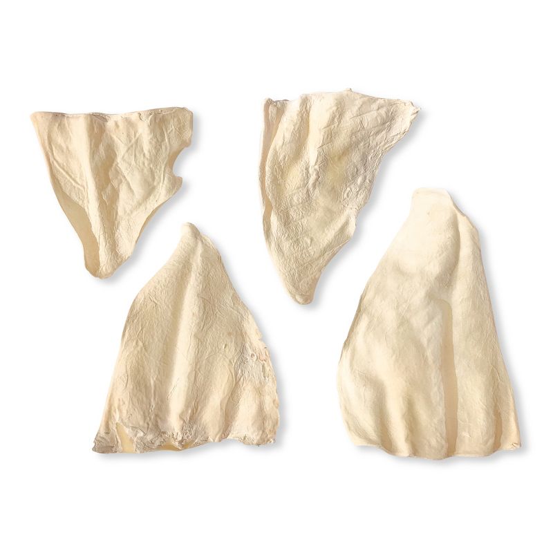 Baxter Boy White Cow Ears Beef Dog Treats - 15pk