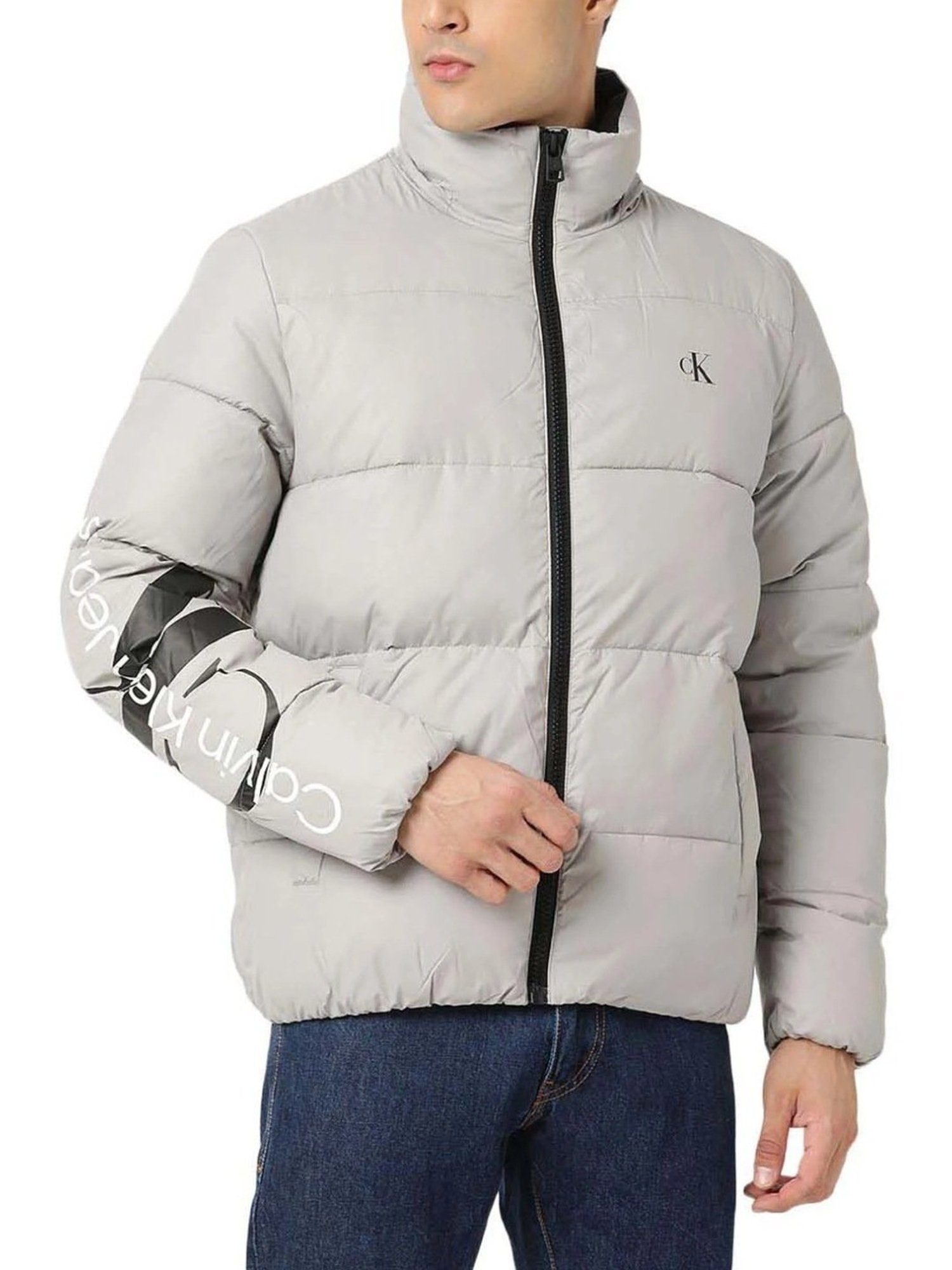 Hummel Blue Regular Fit Solid Jacket