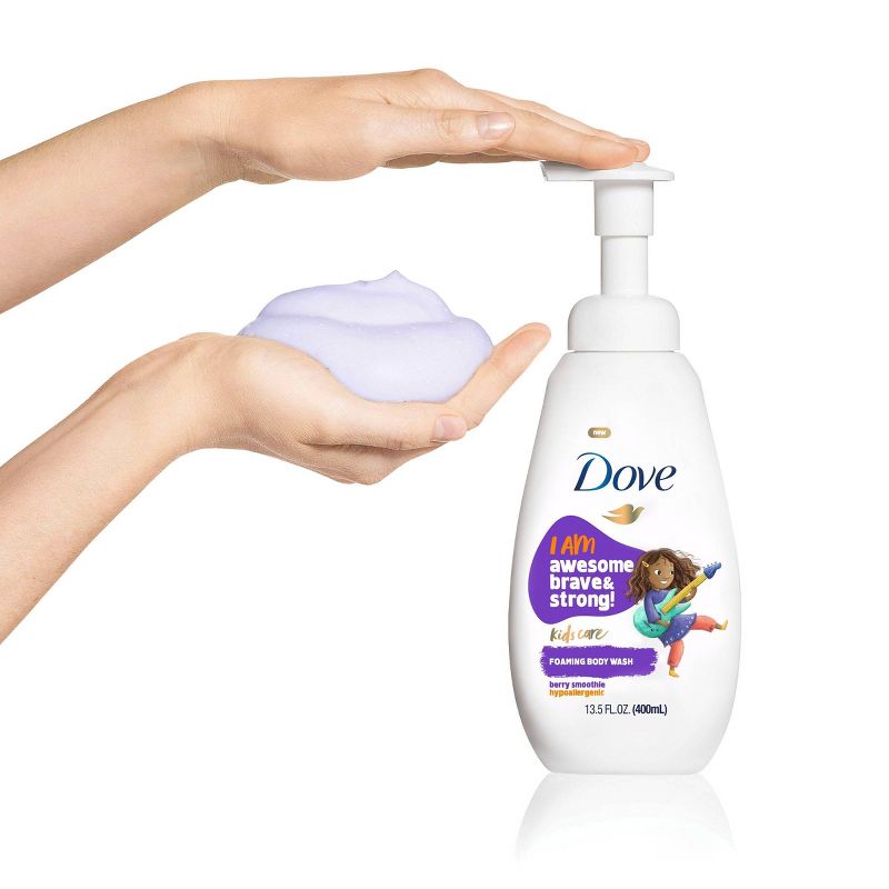 Dove Kids Care Hypoallergenic Foaming Body Wash Berry Smoothie - 13.5 fl oz