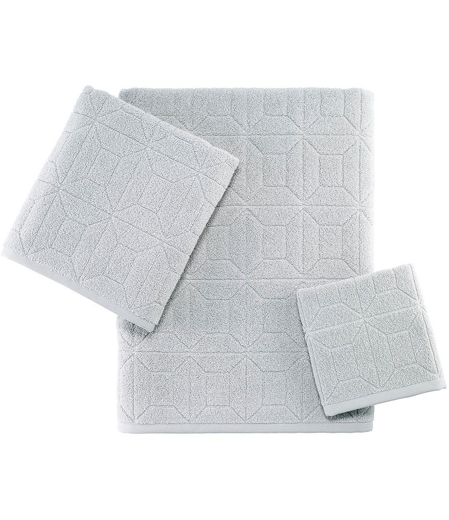 Jonathan Adler Sorrento Sculpted Turkish Cotton Bath Towels