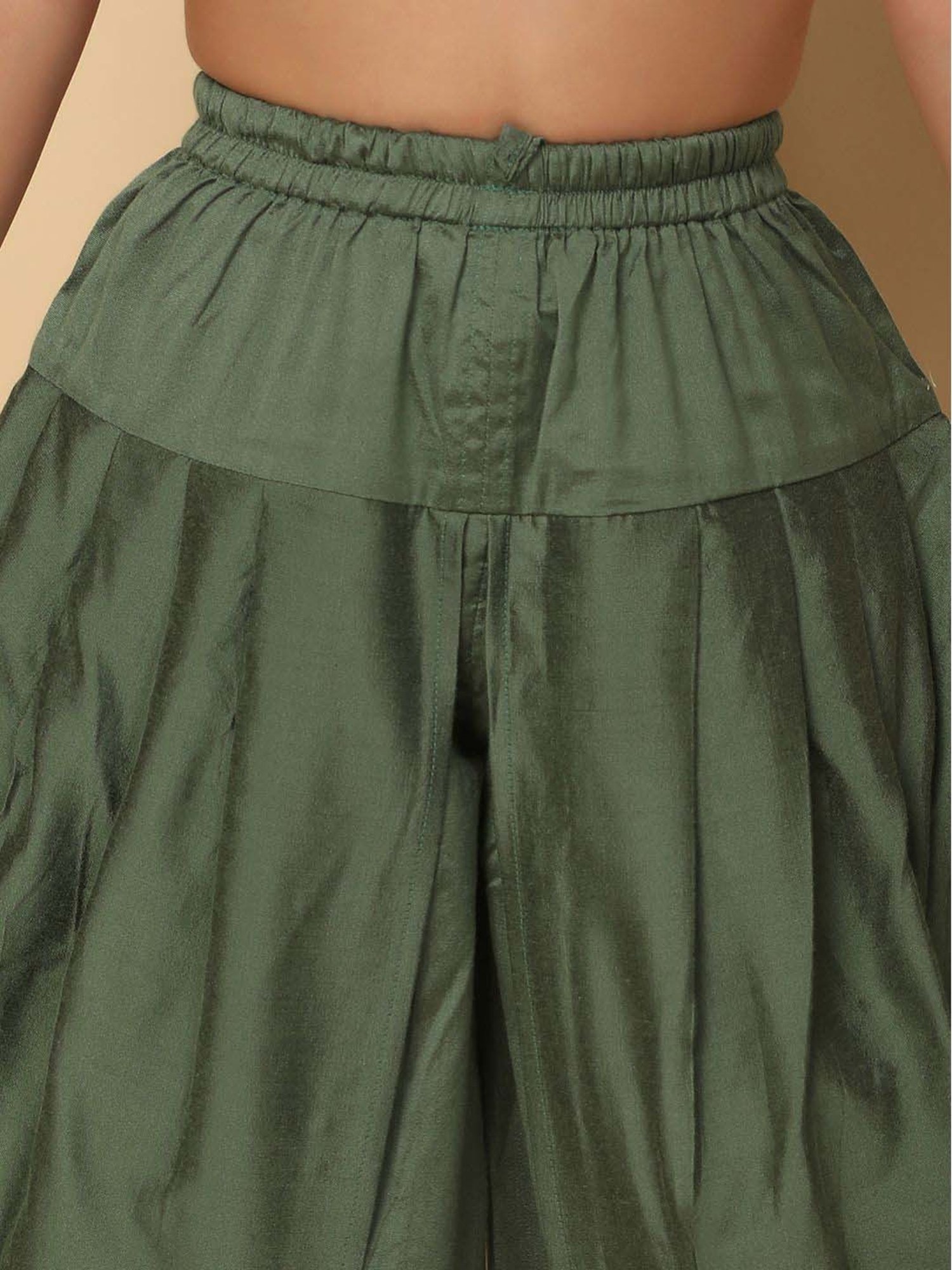 VASTRAMAY Kids Maroon Regular Fit Dhoti