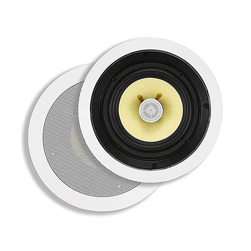 Kevlar 2Way inCeiling Speakers 514Inch Pair 50W Nominal 100W Max Aramid Fiber Fiber Cone Driver