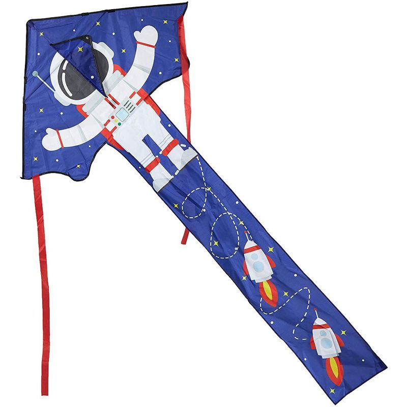 Blue Panda 2 Pack Small Outer Space Kites Kit for Kids (33.5 x 86.6 in)