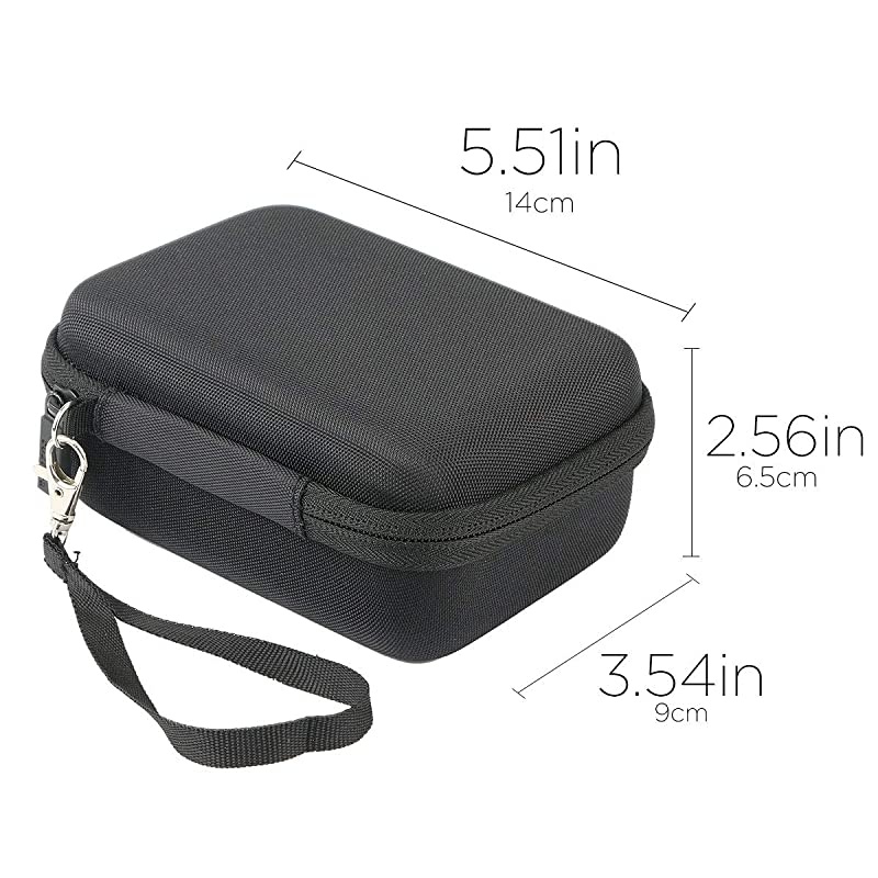 Hard Travel Case Replacement for Fujifilm Instax Mini Liplay Hybrid Instant Camera Black Case