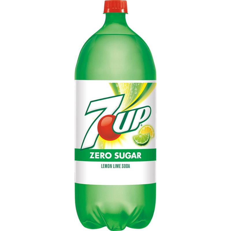 7UP Zero Sugar Soda - 2 L Bottle