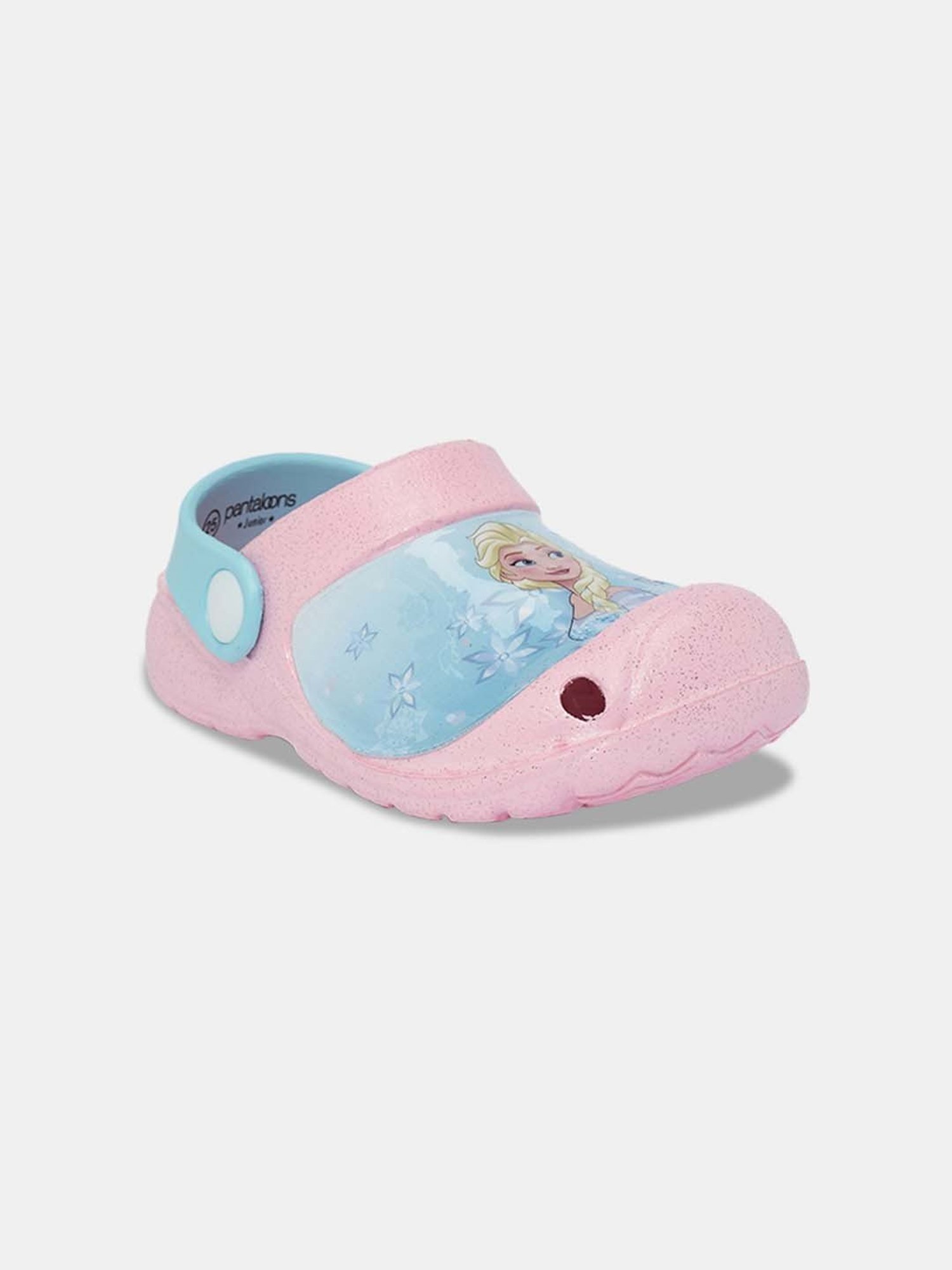 Passion Petals Kids Pink Sling Back Clogs