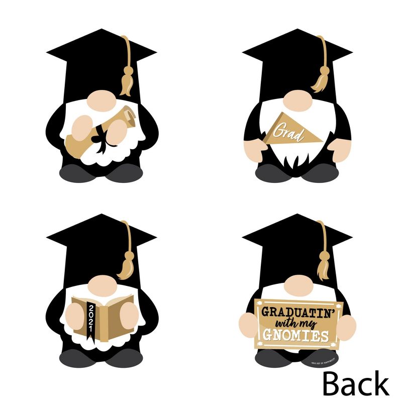 Big Dot of Happiness Grad Gnomes - Decorations DIY 2021 Graduation Party Essentials - Set of 20
