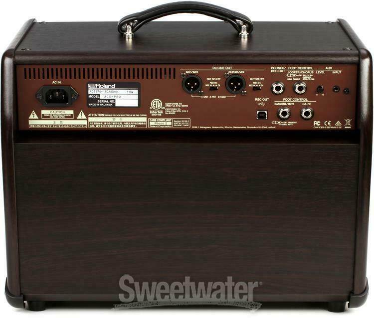 Boss Acoustic Singer Pro 120-watt Bi-amp Acoustic Combo with FX