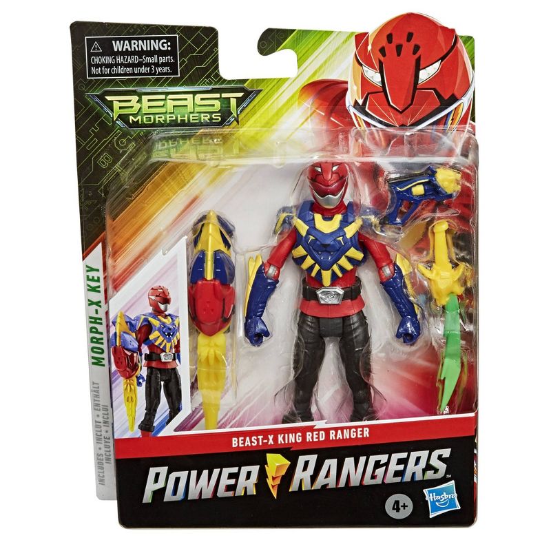 Power Rangers Beast Morphers Beast-X King Red Ranger