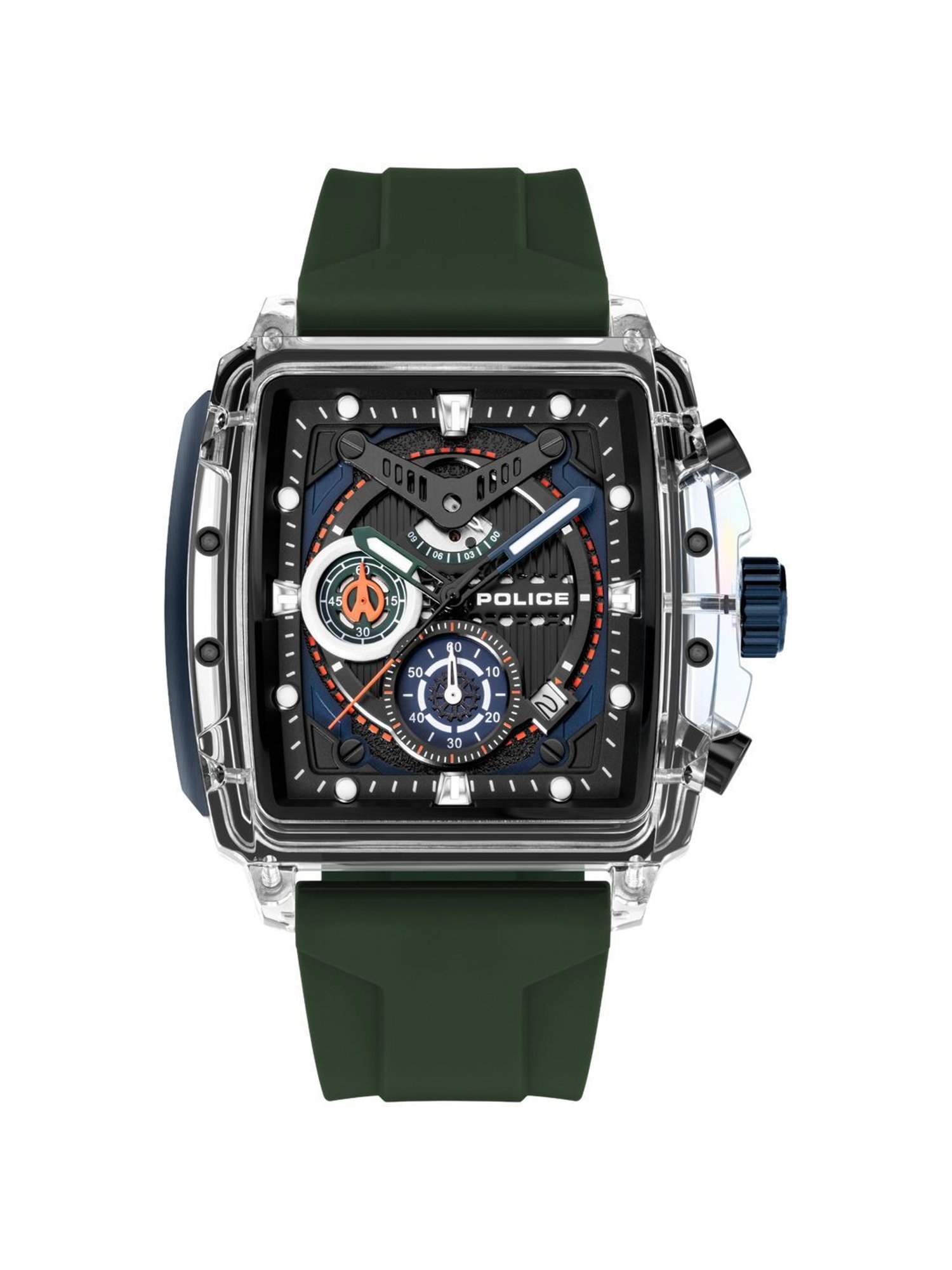 STRAND by Obaku S745GMVLSV Bay Lapis Multifunction Watch for Men