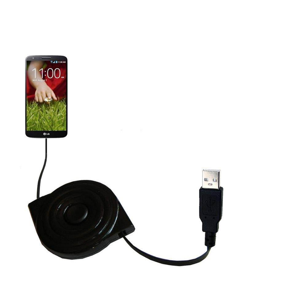 USB Power Port Ready retractable USB charge USB cable wired specifically for the LG G Pad and uses TipExchange