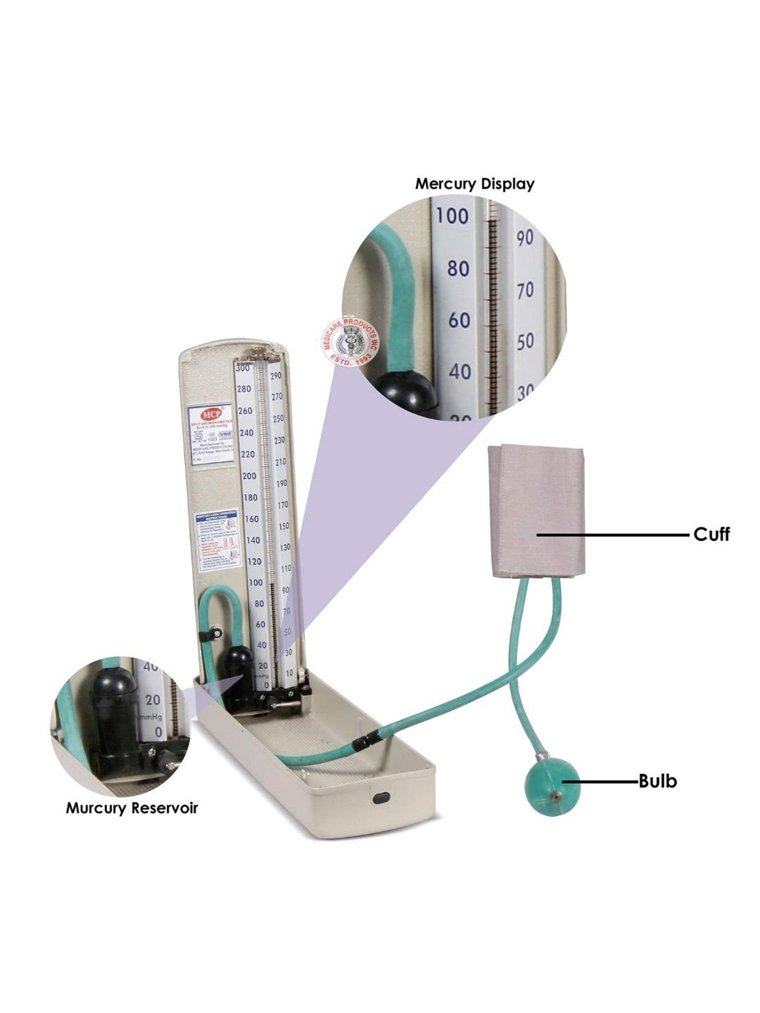 Accusure Simple Glucometer machine With 25 Test Strips (Black)