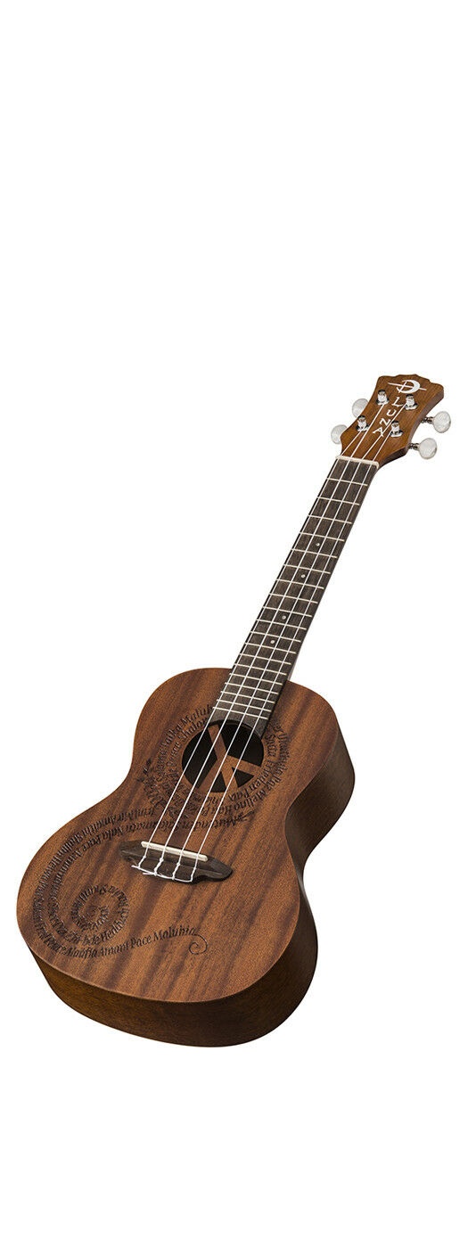 Luna UKE MALU T Uke MALUHIA Peace Tenor Ukulele Bundle