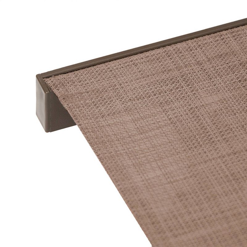 2pc Outdoor Aluminum Adjustable Chaise Lounge Chairs - Brown - Crestlive Products