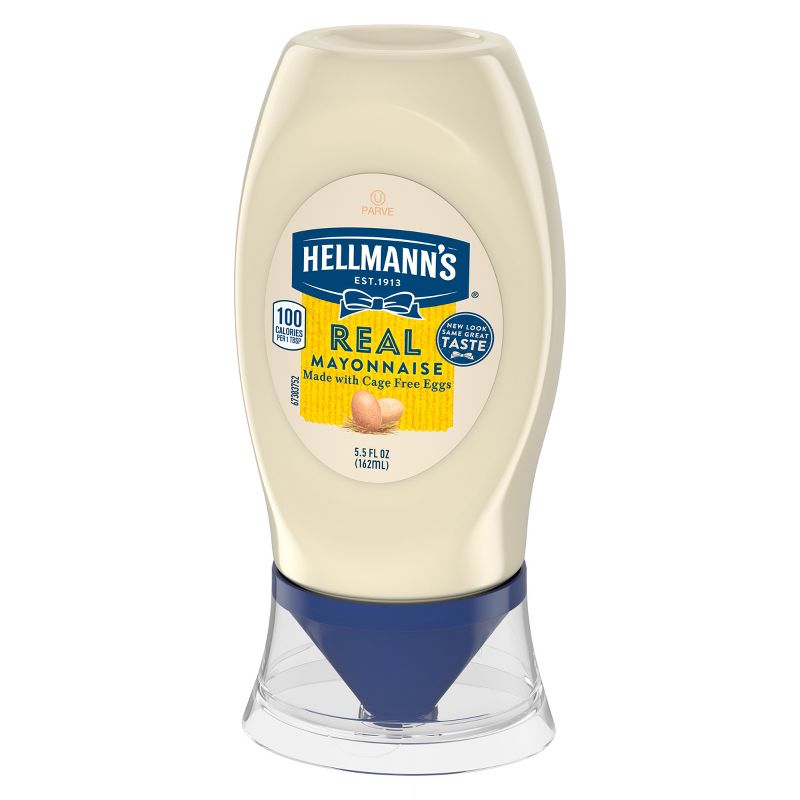 Hellmann's Squeeze Real Mayonnaise - 5.5 fl oz