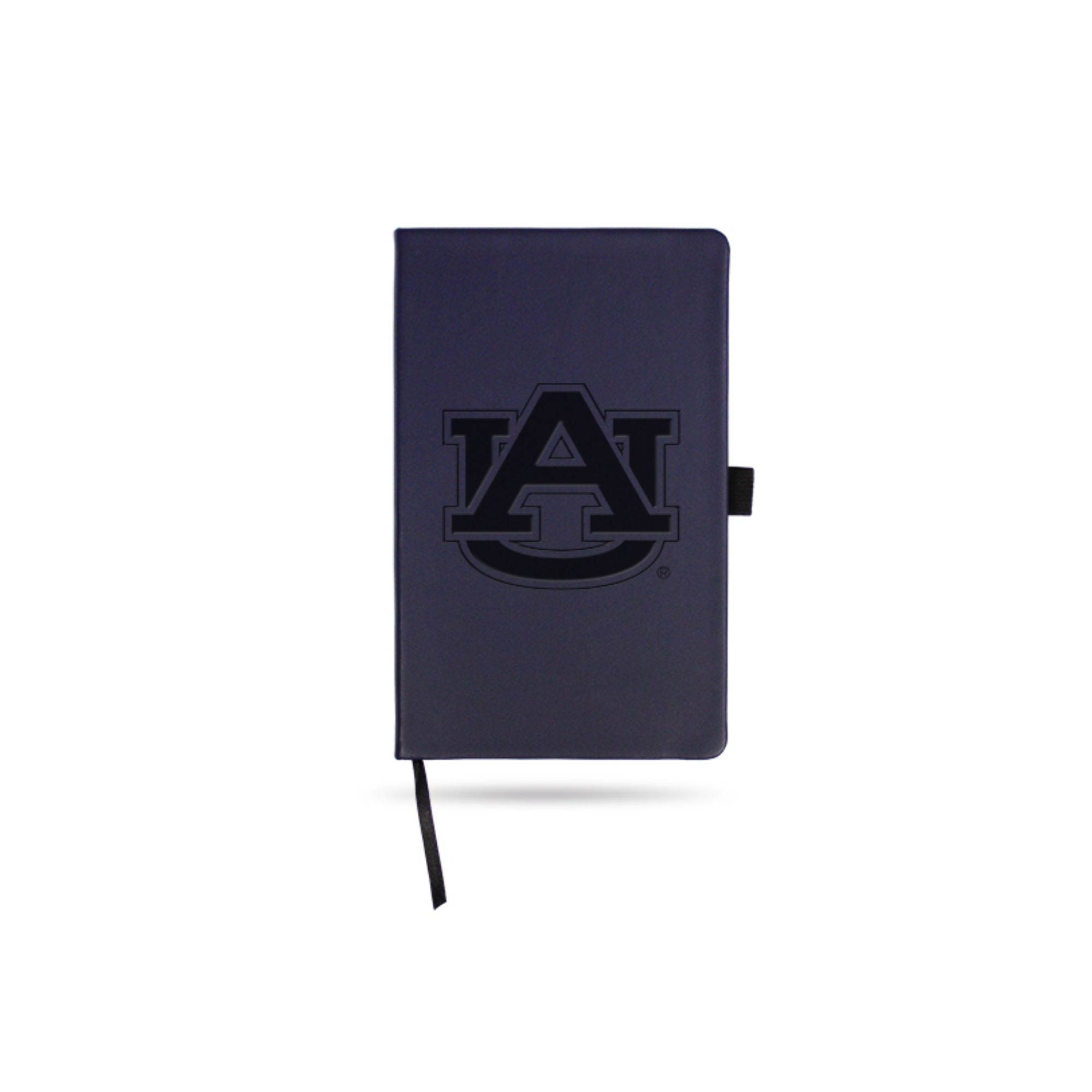 8.25" Blue and Black Auburn Tigers Leather Notebook
