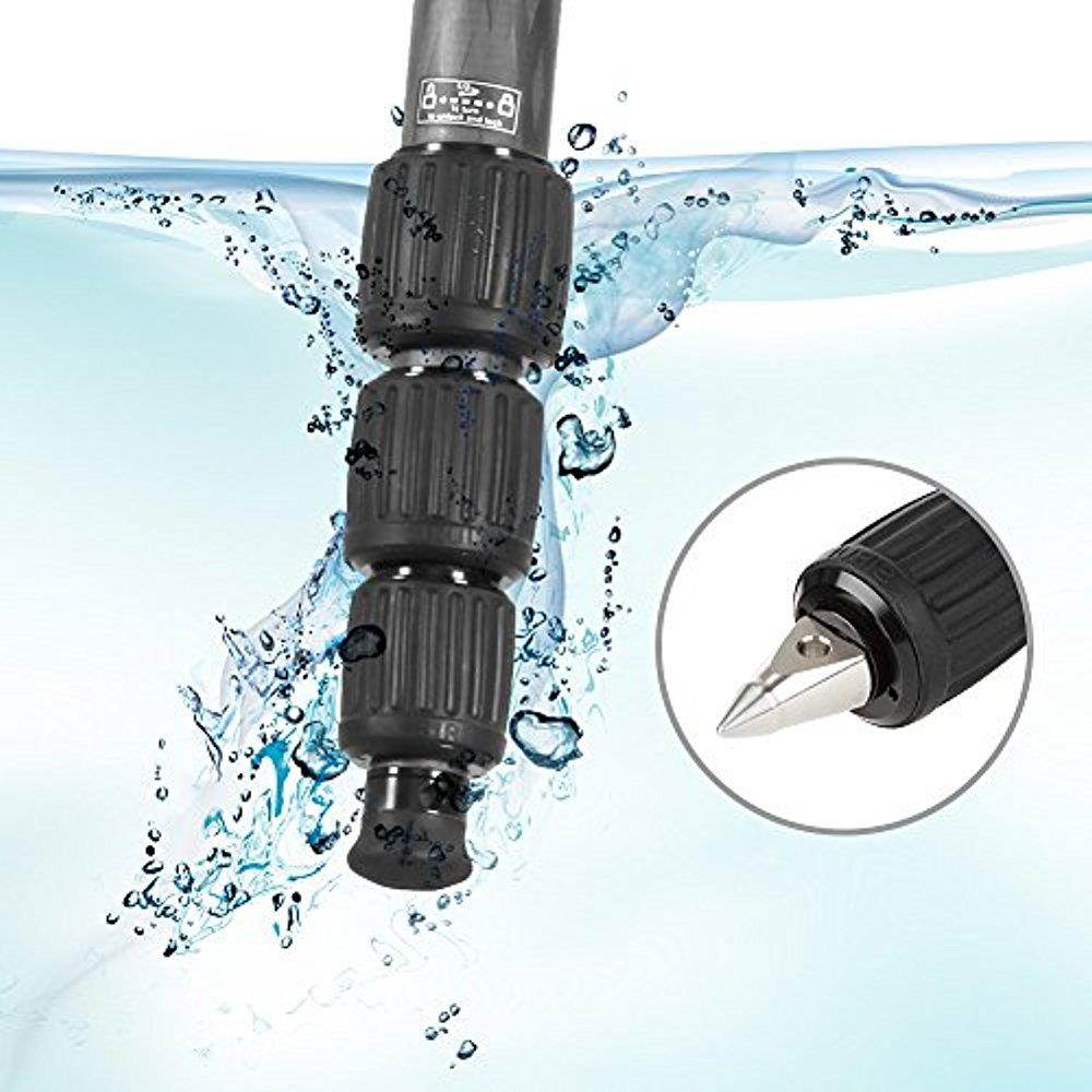 Sirui W-1204 4-Section Waterproof Carbon Fiber Tripod #SUW1204