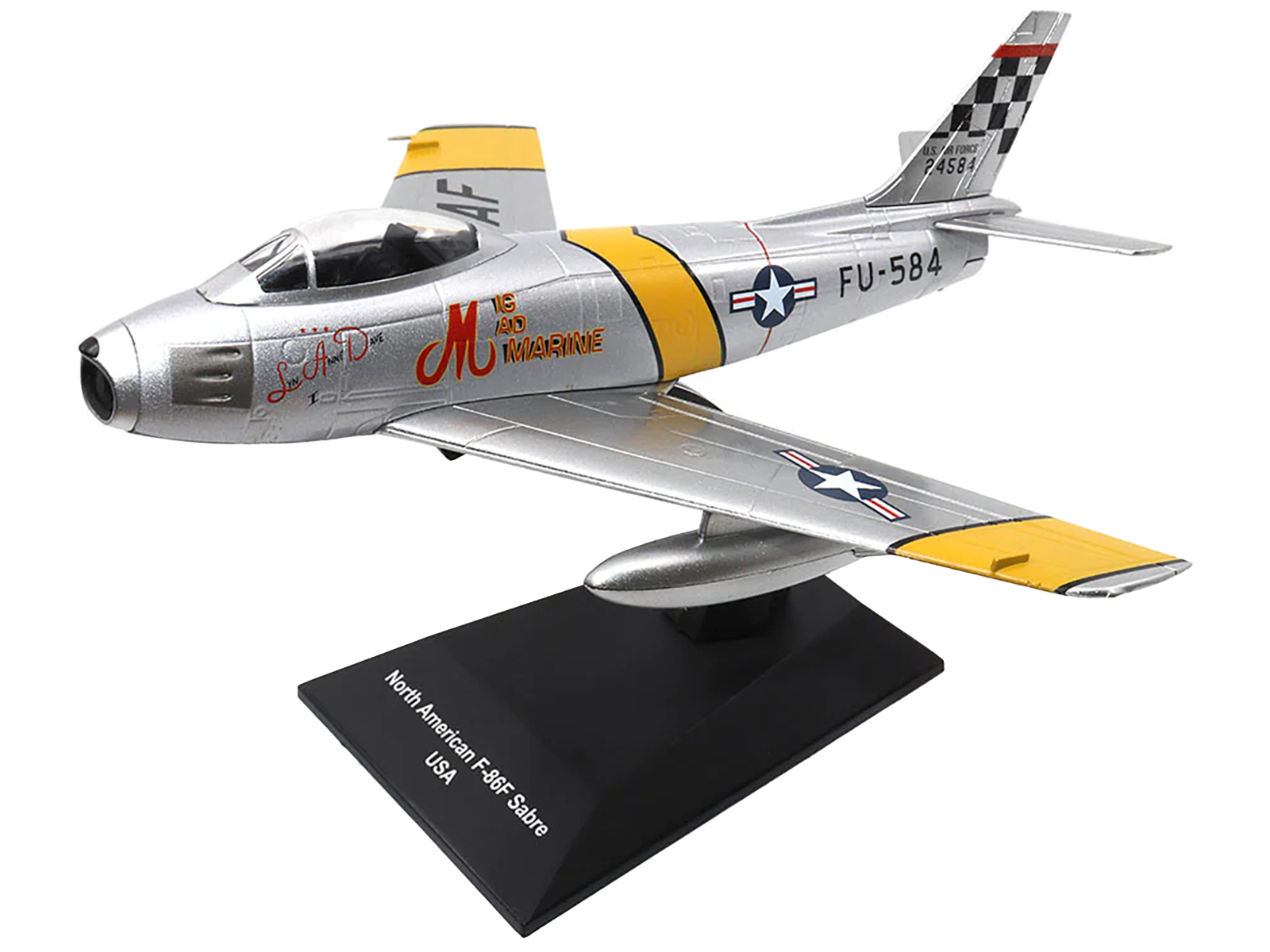 North American P-51D Mustang Fighter Aircraft "Lt. Col. McComas 118th Tactical Reconnaissance Squadron 23rd Fighter Group China" (1945) United States Army Air Force "Air Power Series" 1/48 Diecast Model by Hobby Master