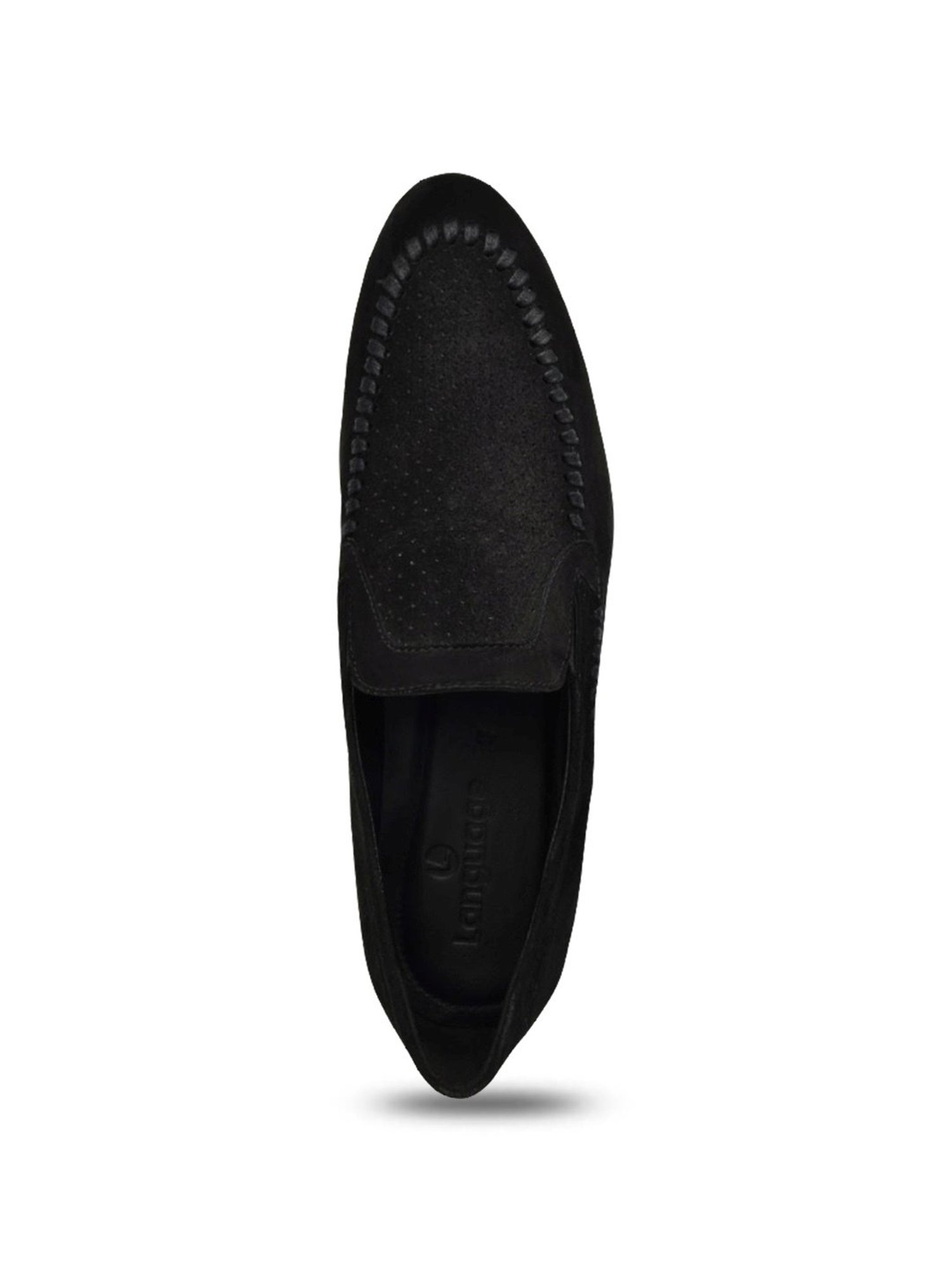 Language Shoes Men's Albert Black Loafers