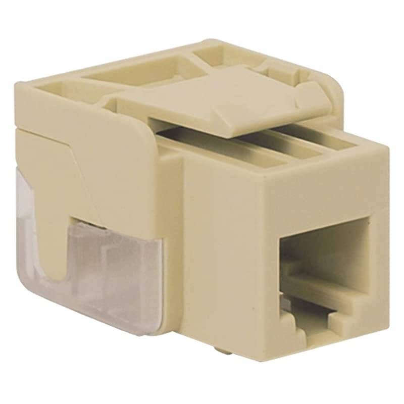 Voice RJ11 Keystone Jack for EZ Style Almond