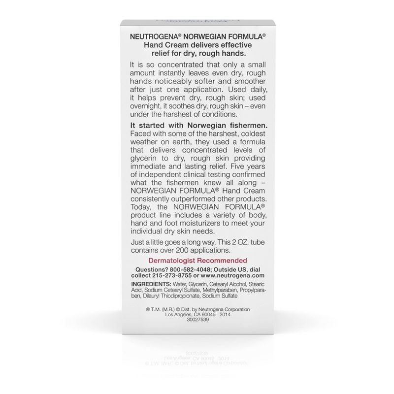 Neutrogena Norwegian Formula Hand Cream - 2oz