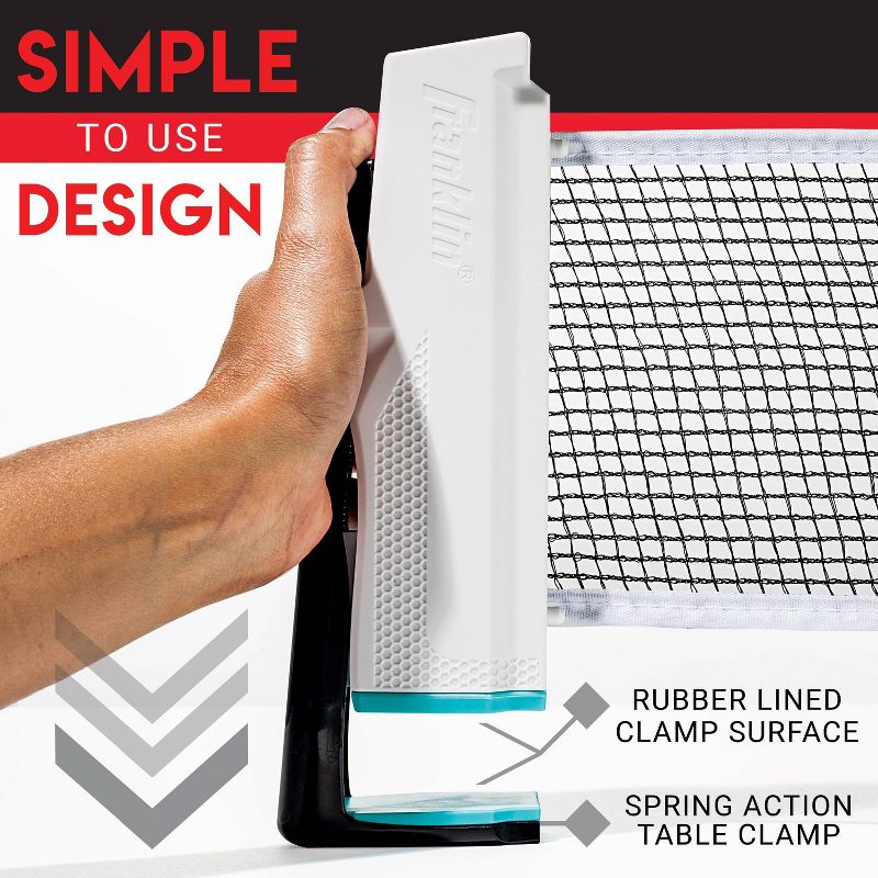 Franklin Sports Anywhere Table Tennis - White/Black