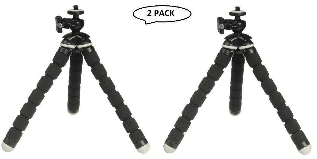 Magnus Tiny Grip Flexible Tripod (Black) 2 Pack