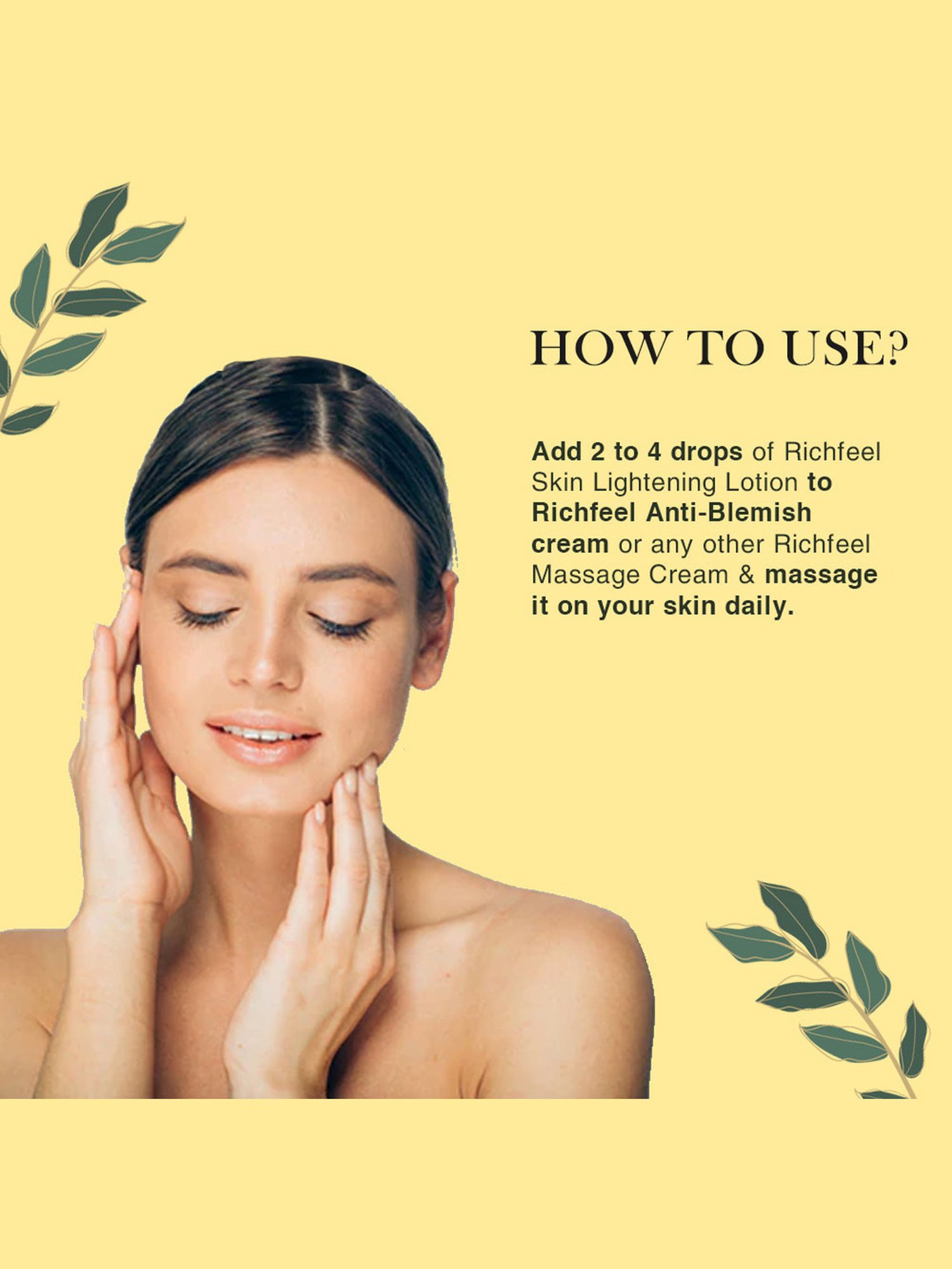 Richfeel Skin Lightening Lotion - Pack of 2