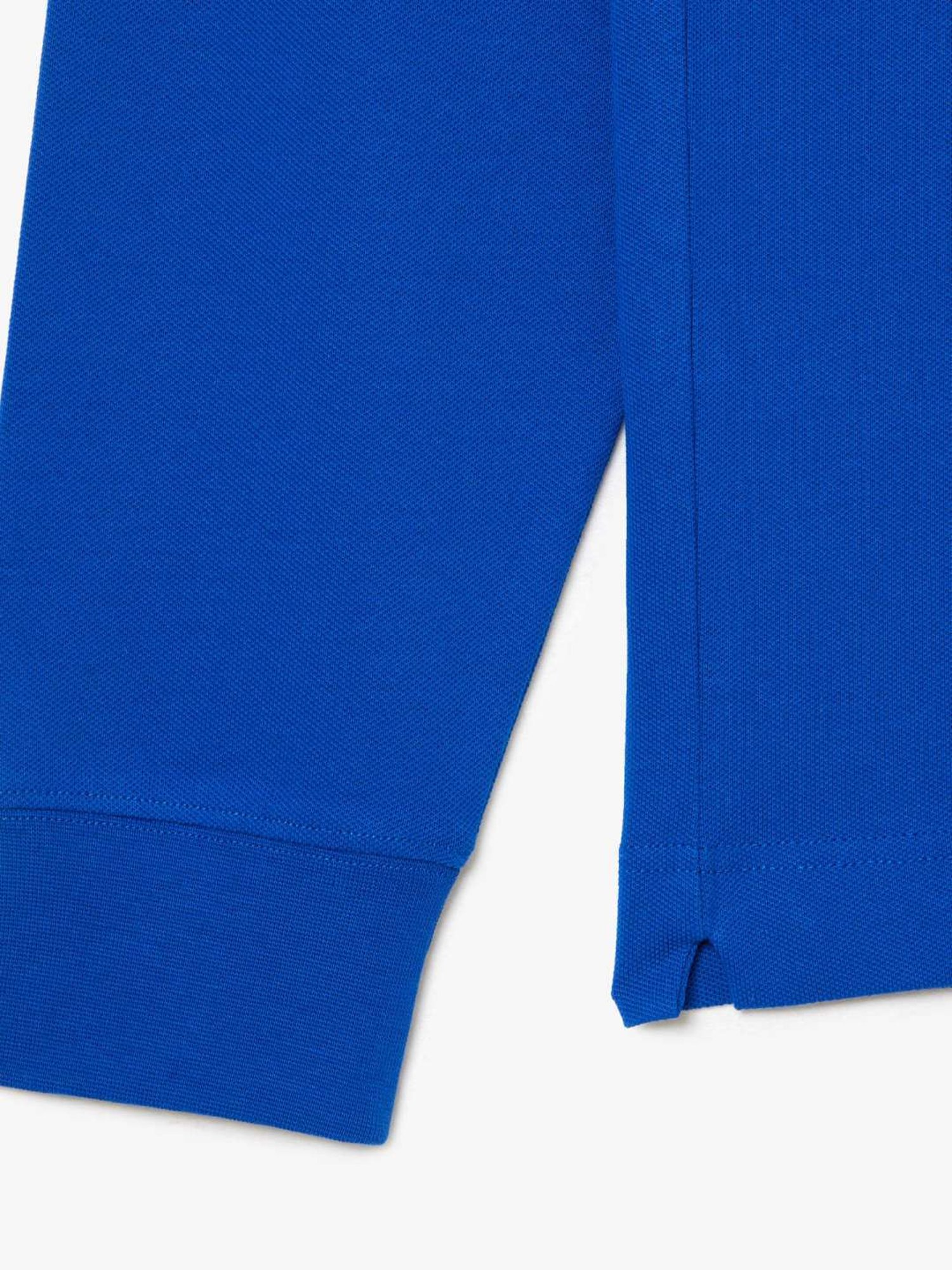 Lacoste Blue Cotton Regular Fit Polo T-Shirt