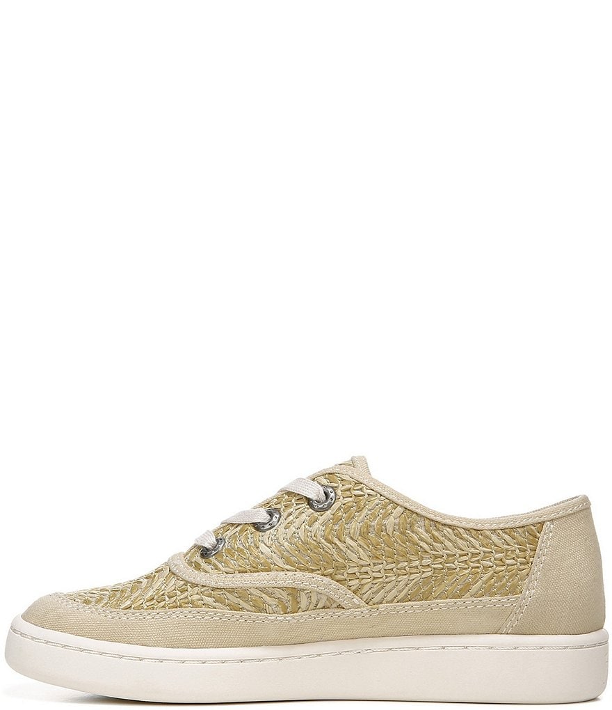 Zodiac Cheezburger Raffia Lace-Up Sneakers
