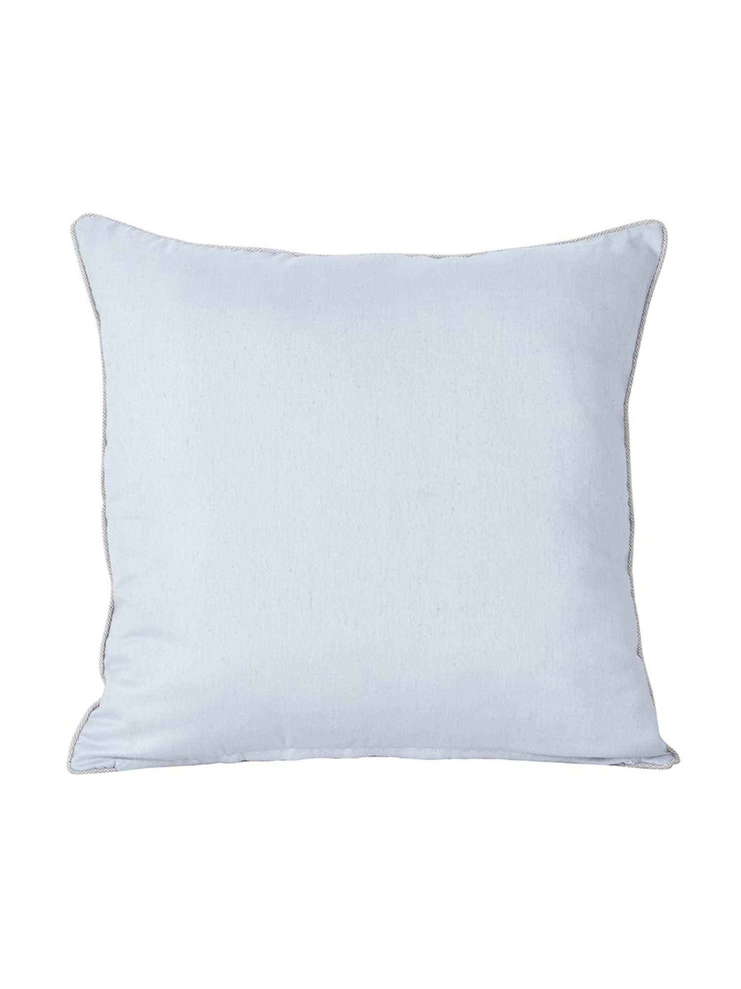 Maspar Embroidery Beige Viscose 45 L x 45 W cm Cushion Cover