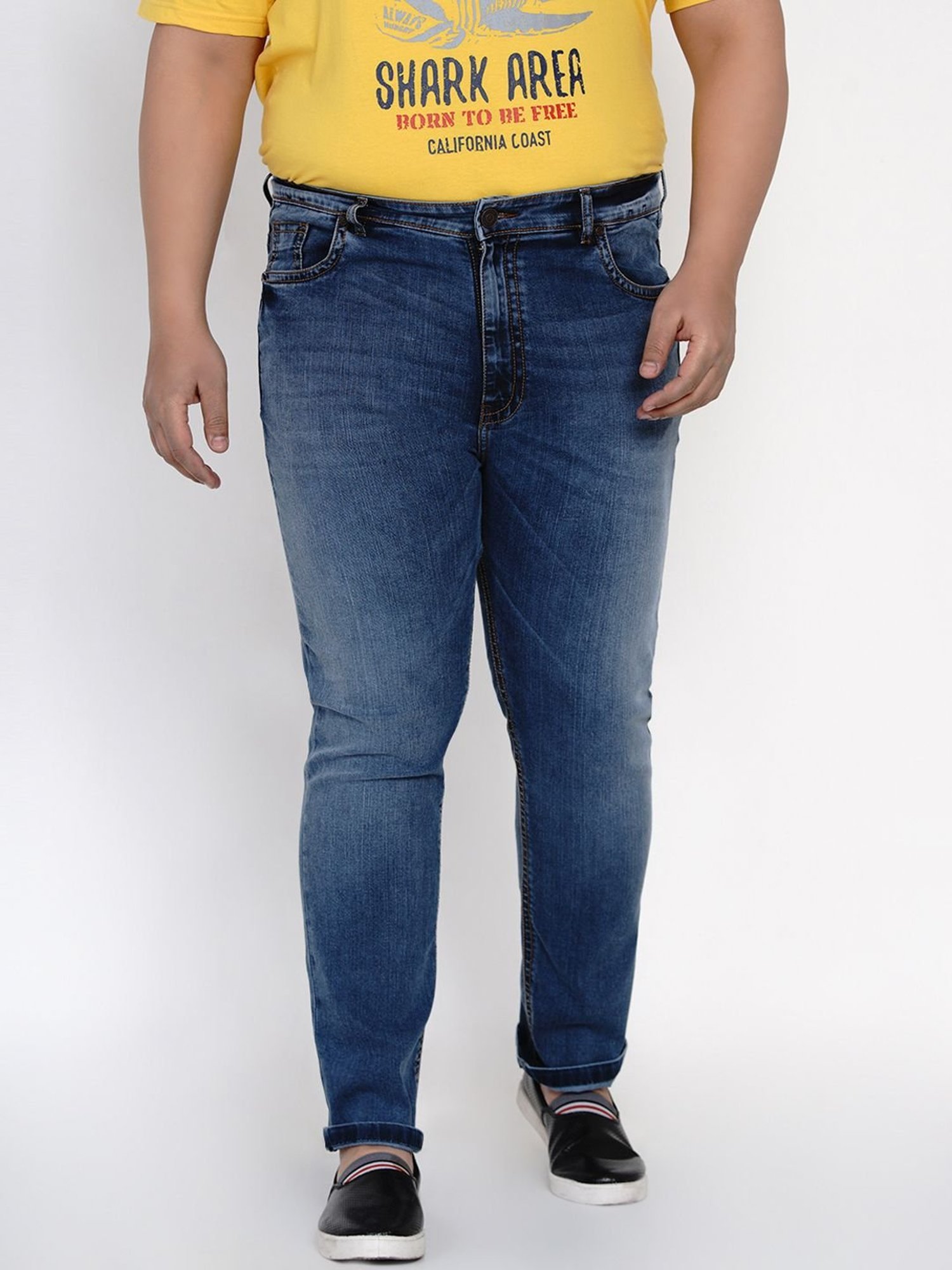 John Pride Blue Plus Size Jeans