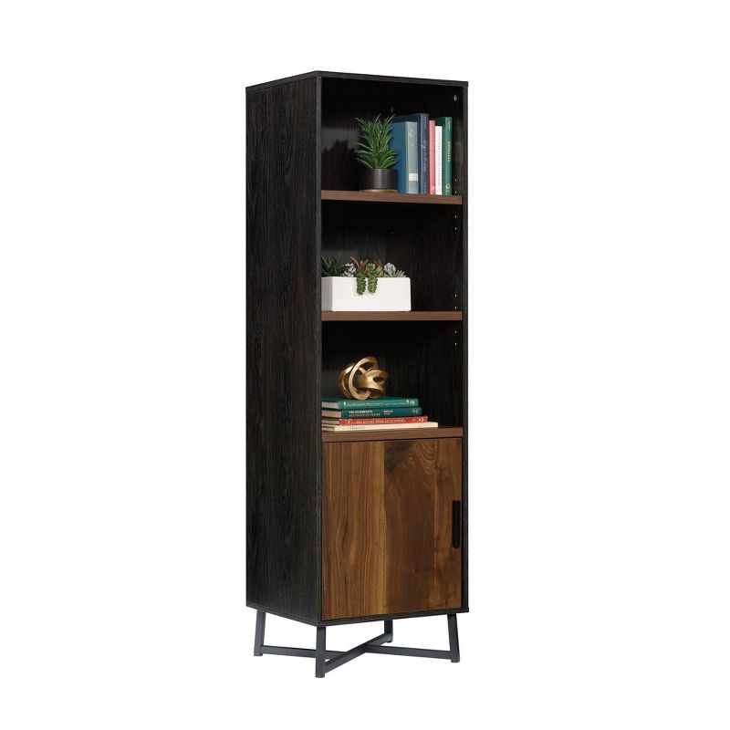 70" Canton Lane Bookcase with Door Brew Brown - Sauder