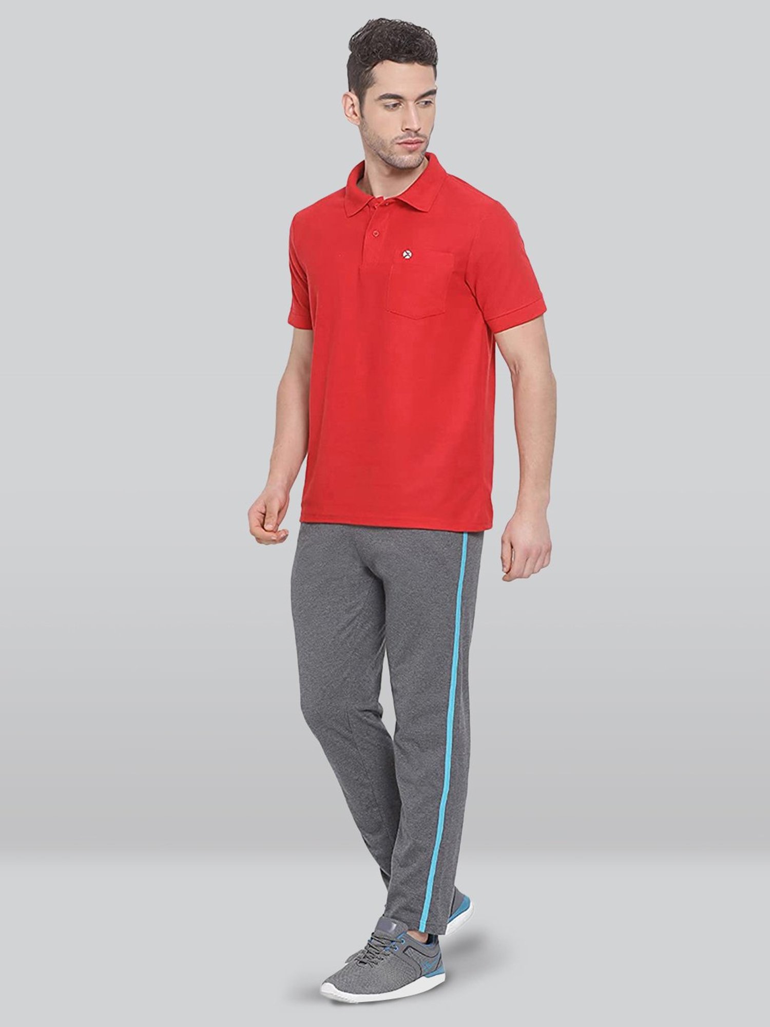 Lux Nitro Red Regular Fit Polo T-Shirt