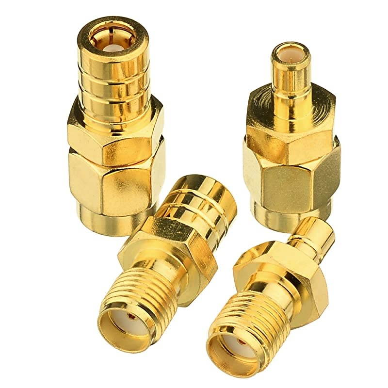 SMB to SMA Antenna Adapter Kit 4ps for Sirius XM Satellite Radio Antenna DAB + Radio Antenna