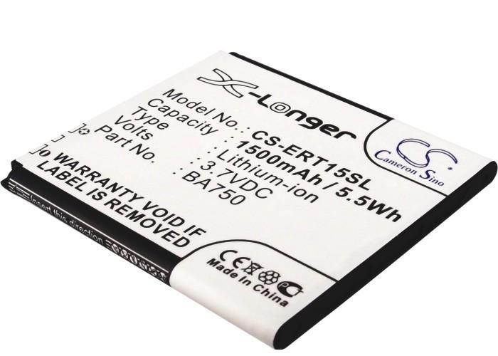 1500mAh / 5.55Wh Battery For SONY Xperia Arc, Xperia IS11S, Xperia P, Xperia Sola,