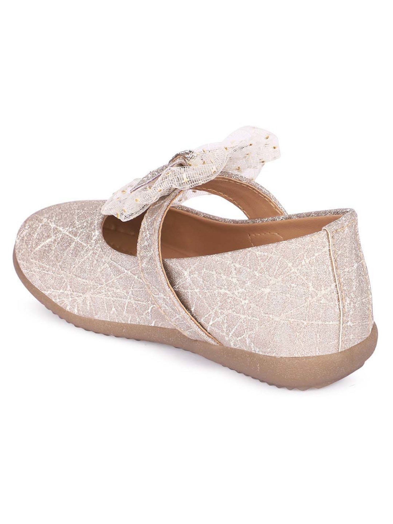 Minesole Kids Golden Mary Jane Shoes