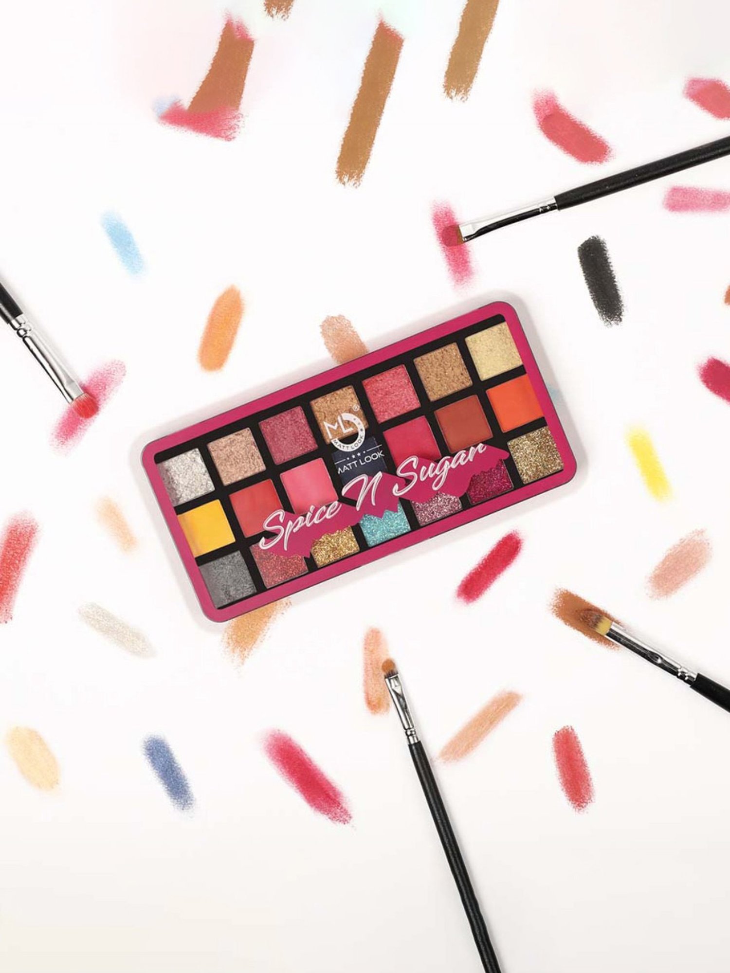 Matt Look Salt N Pepper Eyeshadow Palette - 21 gm