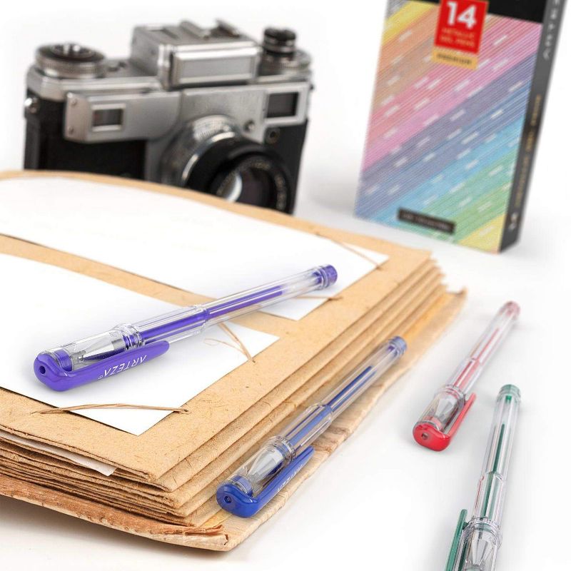 uni-ball Roller Ball Stick Pens, 0.7 mm Micro Tip, Black, pk of 12